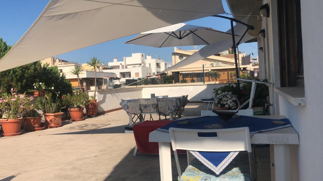Attico Terramare - Beach & Maxi Terrace & Electricbbq سانتا مارينيلاّ المظهر الخارجي الصورة